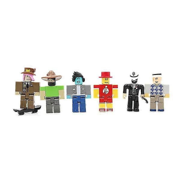 24-pack Roblox Action Figur Leksaksset - 8CM Samla Blind Box för Barn & Fans{ROG}