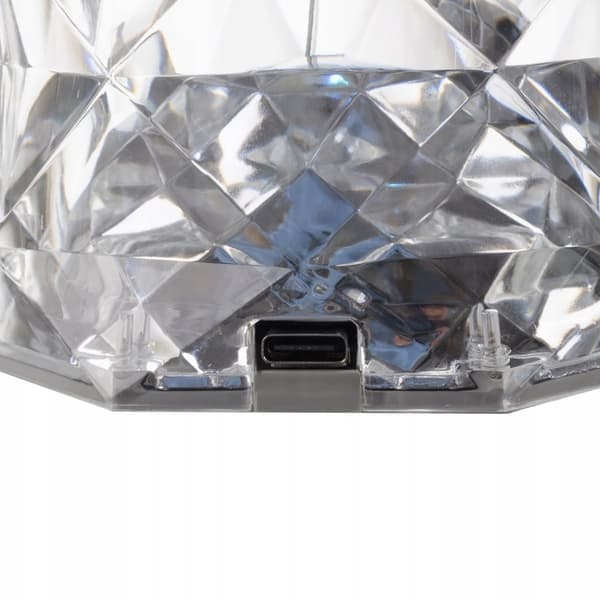 LED-lampe med Rose-reflektion - 16 Farver