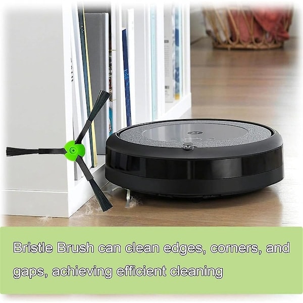 Sidebørster til iRobot Roomba E, I & J-serien E5, E6, I1, I1+, I3, I3+, I4, I4+, I6, I6+, I7, I7+, I8, I8+, J7, J7+