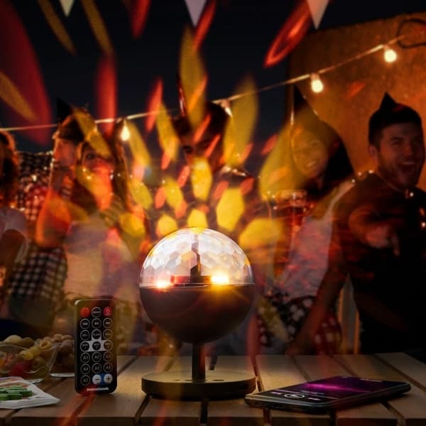 /QD/LED-projektor med BT-højttaler