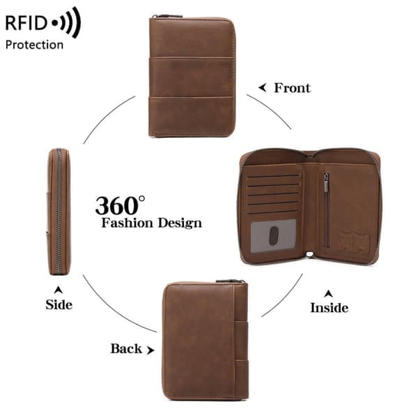 RFID-blokerende pasetui og rejsepung