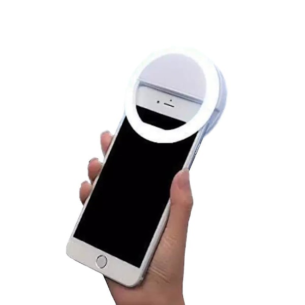Selfie Ring Light Led Smart Lys 3 tilstande Dæmpbar USB