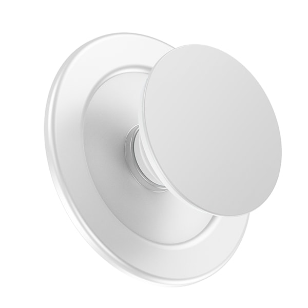 QU/Gifts Magnetisk Griptok upp Socket Magnetisk Telefonhållare Anpassningsbar Telefonhållare Fingergrepp för iPhone White