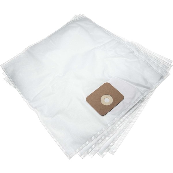 QU*Vhbw 5 x støvsugerposer kompatible med Nilfisk Multi II 22, Multi II 22 Inox, Multi II 30 T støvsugere - mikrofleece, 54,15 cm x 49,5 cm, hvit