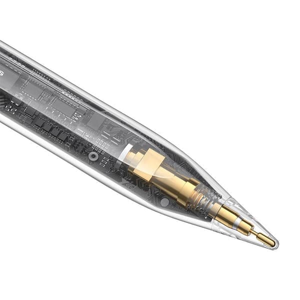 Baseus Smooth Writing 2 Stylus Penna med LED-indikatorer (vit)