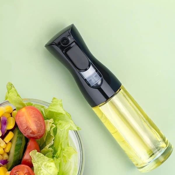 2 kpl - Öljysuihkepullo lasia - 200 ml Läpinäkyvä 2 kpl