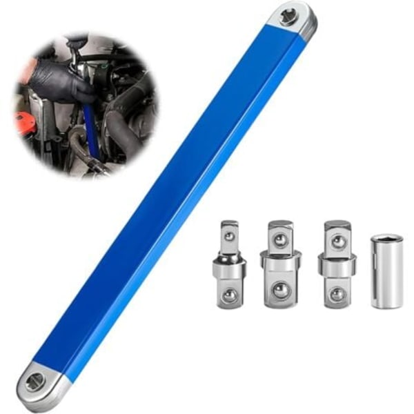 QU/Offset Forlengerpipe, Flerbruks, Null Offset Forlengelse, Dobbel Ring Skrallepipe, Redusert Rekkevidde Forlengerpipe, Driv