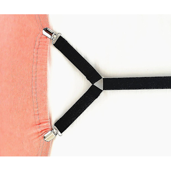 Lakenfester, 8 stk Justerbare Elastiske Selestropper Gripeholder_ufo