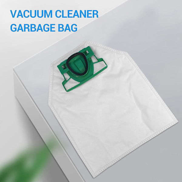 [QD] 12-pack dammsugarpåsar i non-woven för Vorwerk Kobold VK200/FP200 dammsugartillbehör