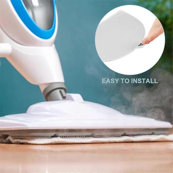 6-pak moppepuder til Leifheit Clean Tenso Power 2.0 dampmoppe, mikrofiber dampmoppe erstatning, S []