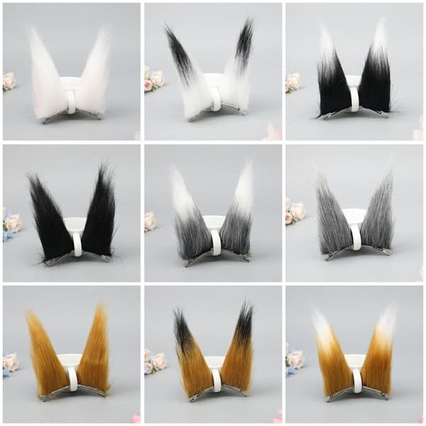 Fox Tail Plysch, Kælent Fox Tail Cosplay-tilbehør Camel