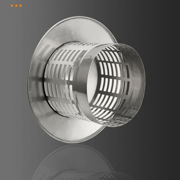 QD-Skorstenshætte Ventileret Regnhætte 160MM 160mm