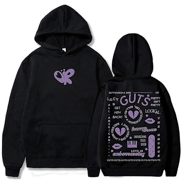 [QD] Guts Olivia Rodrigo Huppari Syksy/Talvi punainen