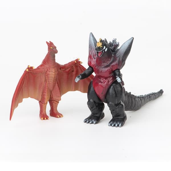 10 st Gojira Godzilla PVC Figurset - Samlarfilmsmodellsleksaker