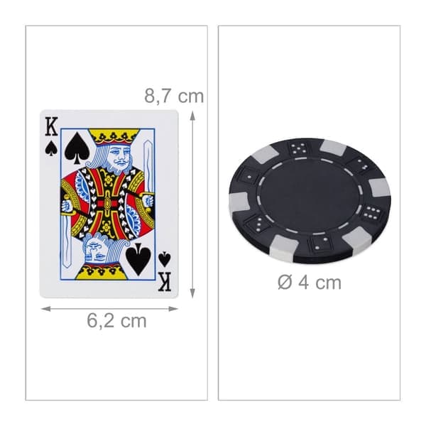 Pokerväska med 300 marker