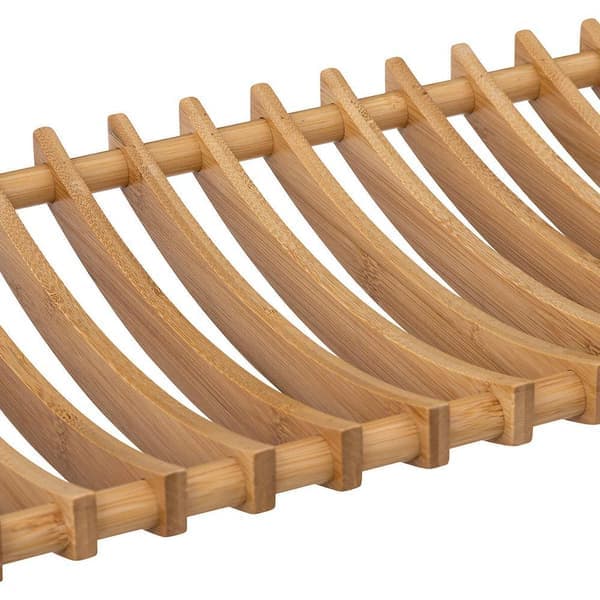 Diskställ - Bambu - 2 Våningar