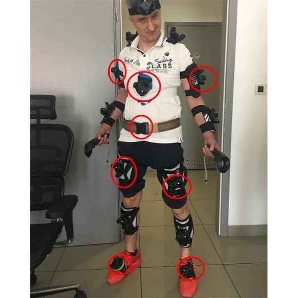 Full Body Tracker Stropper - Helkropssæt med remme til VR-tracking_qq