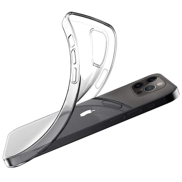 /QD/iPhone 12 Kuori - Läpinäkyvä 6.1 tuumaa