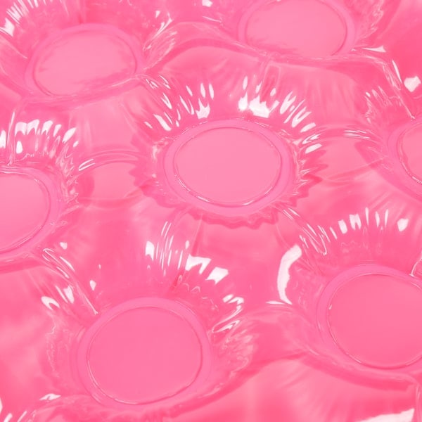 QU/Inomhus- och utomhusbabypool, rund uppblåsbar barnpool, vattenlekpool, rosa, 150 cm/59,1 tum
