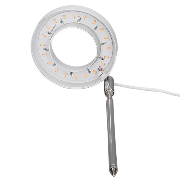 LED Växtlampa Fullspektrum Infällbar Justerbar Ljusstyrka Växtbelysning för Inomhusväxter_FO