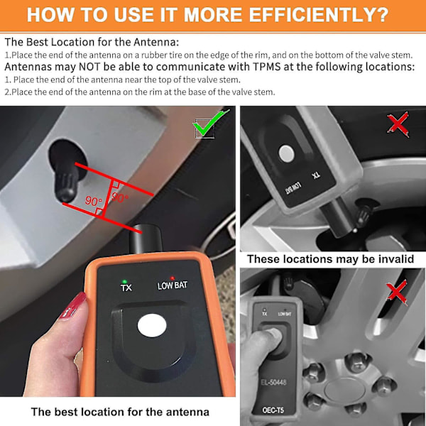 Lärsystem Däckventil Aktiverare För Opel Gm Tpms Återställningsverktyg Bil Däcktrycksövervakning Sensor -ZHENV