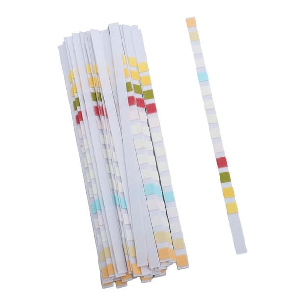50 stk. PH-teststrimler 14 i 1 alkalinitetshårdhed PH-testpapir til pooldrikkevand Spa