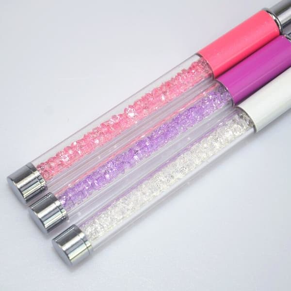 3 kpl UV-kynsisiveltimiä, kynsisiveltimiä multicolor multifärg