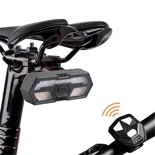 Trådlös fjärrkontroll för cykelblinkers - Smart LED-bakljus för cykel