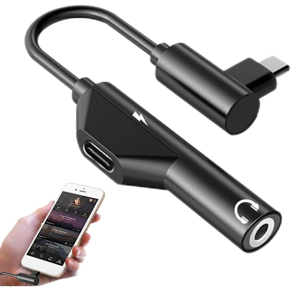 Usb C Hovedtelefonadapter - 3,5 mm Adapter