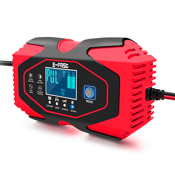 12V24V litiumbatterilader for bilbatterilading