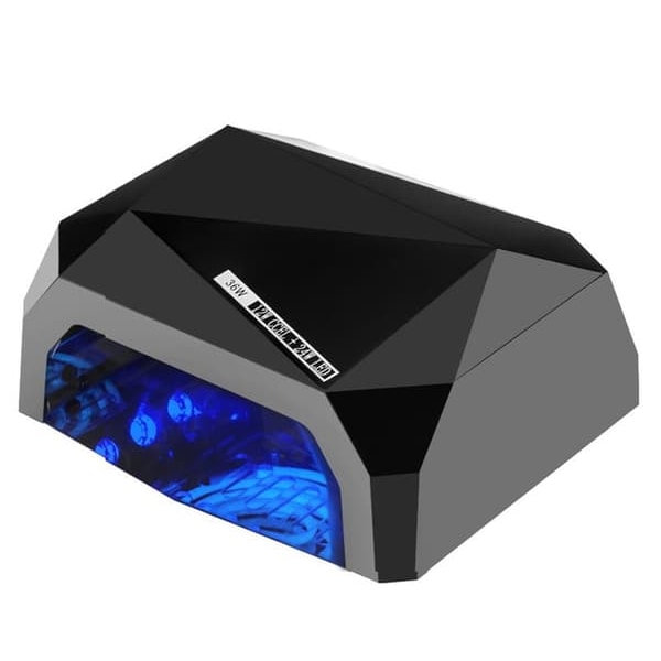 UV-lampe til negletørring - Professionel negletørrer - sort_qq