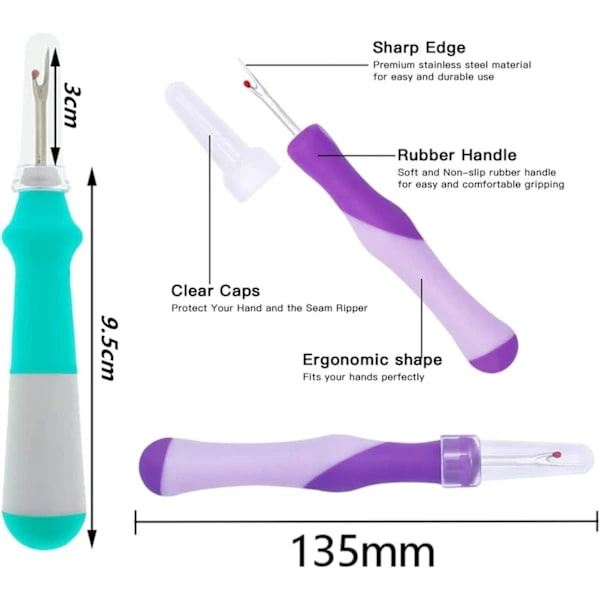 Opsprætterkit 2 Dele Sømopspretter Ergonomisk Opsprætterkit