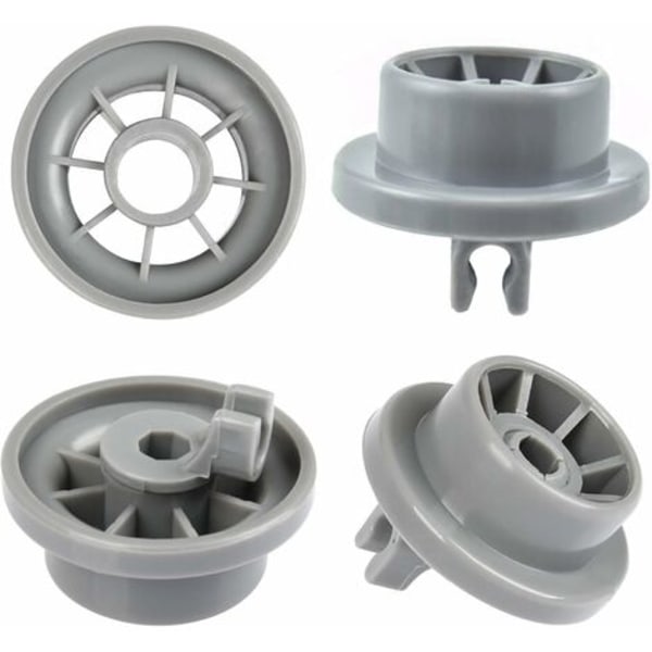 #QD# Astianpesukoneen alakorin pyörät, 4 kpl, astiakorin pyörät, pyörät Siemens, Bosch 165314 -astianpesukoneisiin