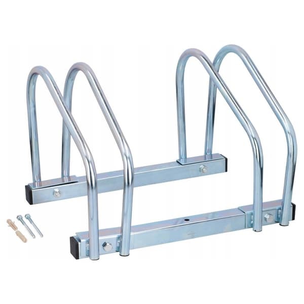 /QD/ Sykkelstativ for 2 sykler - Aluminium