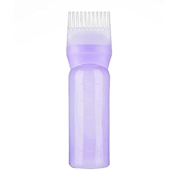 3 stk. Root Comb Applicator Flaske Tom Hårfarveflaske Dispensering