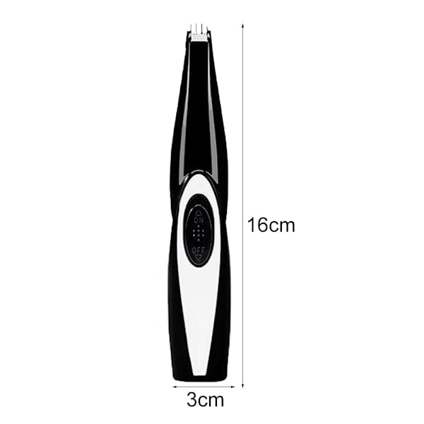 Vaaleanpunainen Sähköinen Lemmikkieläinten Trimmeri USB Ladattava Johdoton Pieni Karvatrimmeri_QF