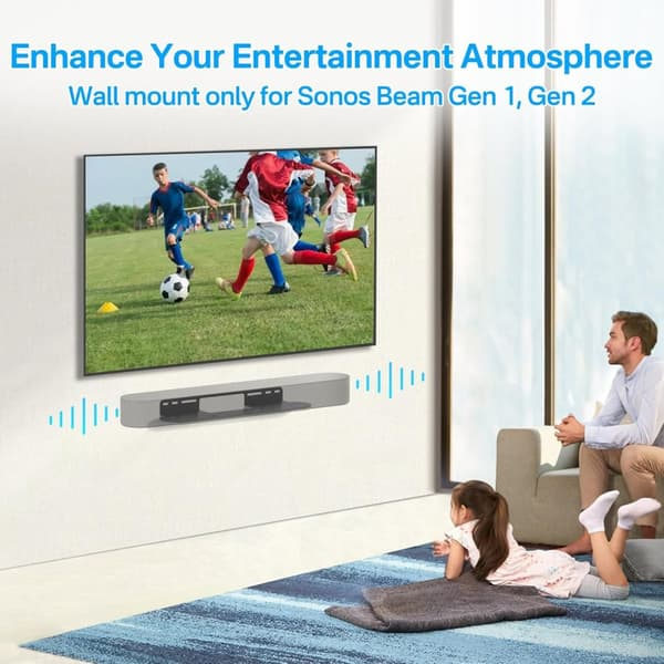 Sonos Beam G2/Beam Soundbar Väggfäste 0