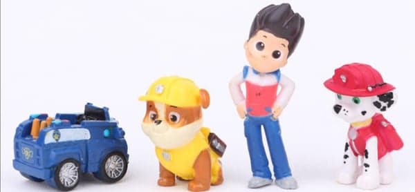 12-pak PAW PATROL FIGURER