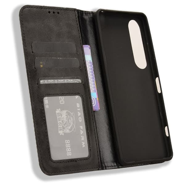 \"QD\" Pung Etui til Xperia 1 VI - Sort