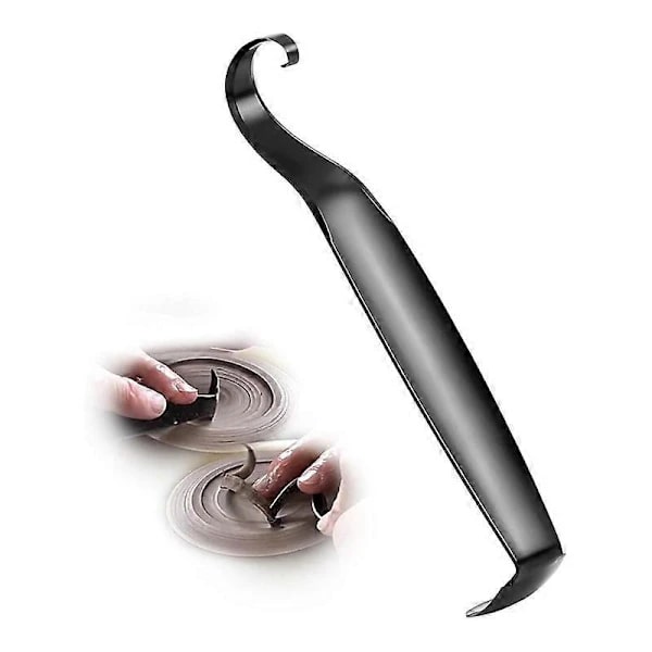 Versatile Pottery Tools, Sharp Pottery Trimming Tool for Potters, Double-Sided Clay Carving Tool