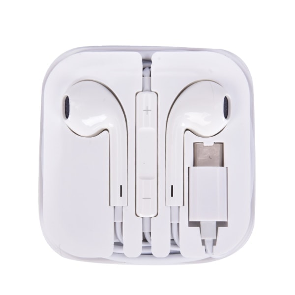 QD-USB-C Type-C Hörlurar In-Ear med Mikrofon