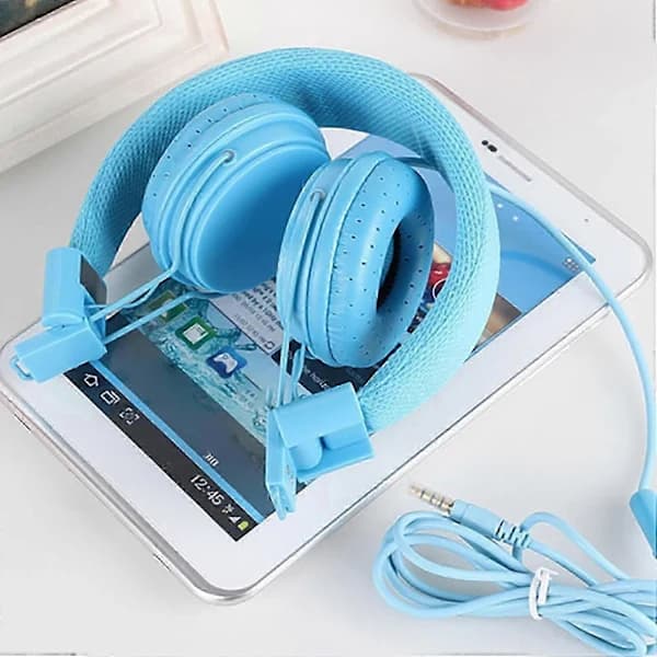 EP05 Kablede hovedtelefoner HiFi Støjreduktion Foldbare 3,5 mm Stereo Gaming Headset til computer Sort