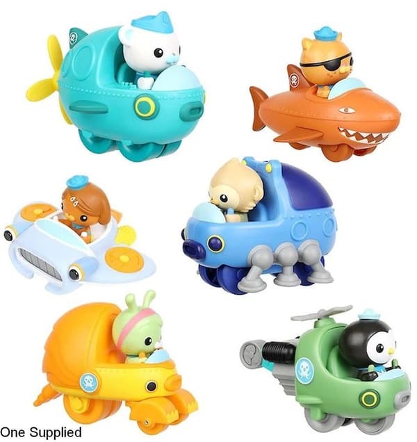 uu/Octonauts Above & Beyond Gup Racer (Mallit vaihtelevat)