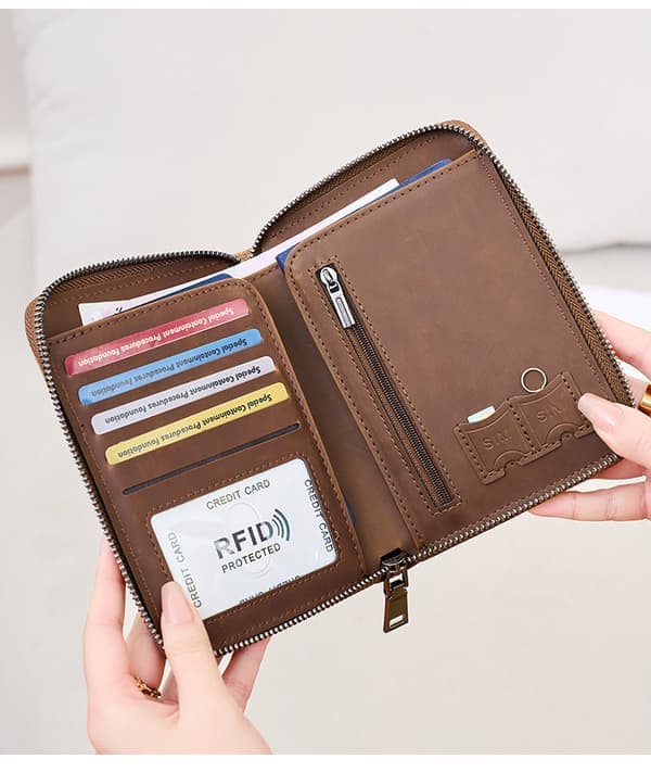 RFID-blokerende pasetui og rejsepung