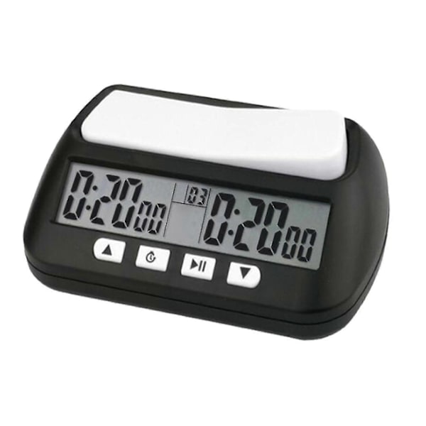 Schack Basic Digital Schackur & Speltimer, Klocka Digital Armbandsur Timer-FCY
