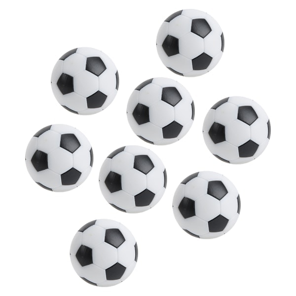\"QD\" 8 stk. Mini Bordfodboldbolde 32mm Børn Fodboldspil Maskintilbehør