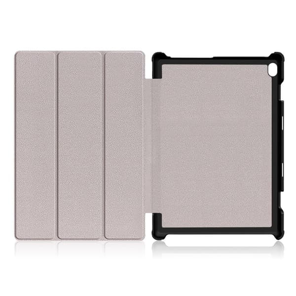 \"QD\" Tri-fold Cover til Lenovo Tab M10 TB-X505F / TB-X605F - Sort