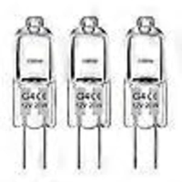 20-pack G4 halogenlampor 20W 12V – Varmvitt ljus för perfekt belysning