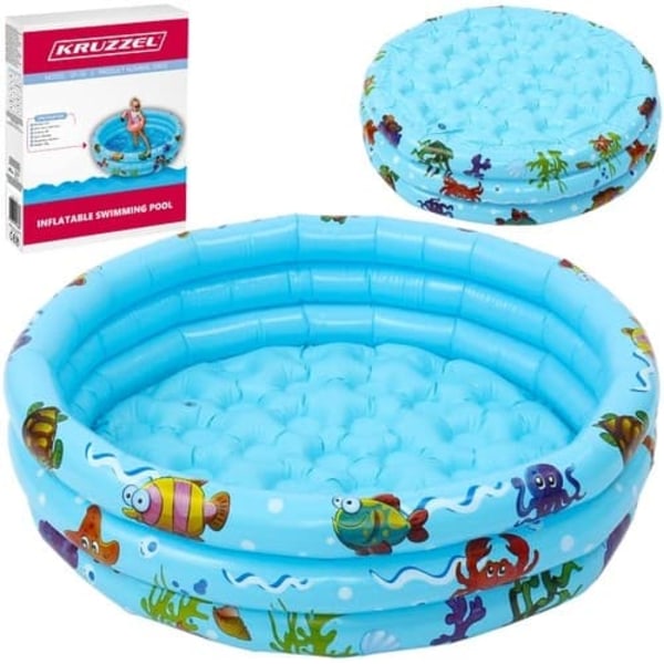 Oppustelig Pool / Badebassin til Børn - 80x30cm_QQ