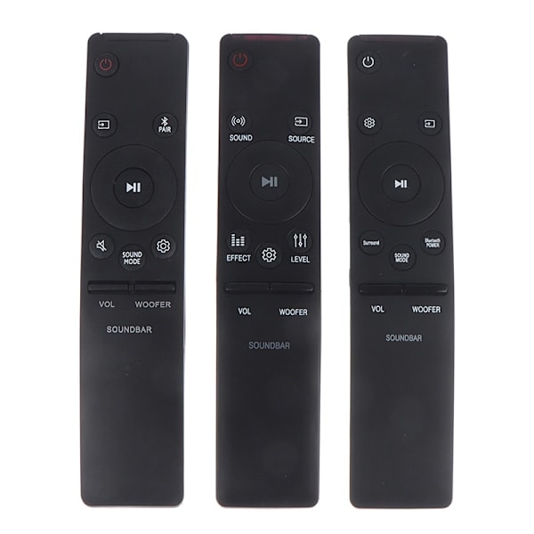 QD-Ersättningsfjärrkontroll för soundbar AH59-02758A HW-M 3(AH-02766A 02767A)